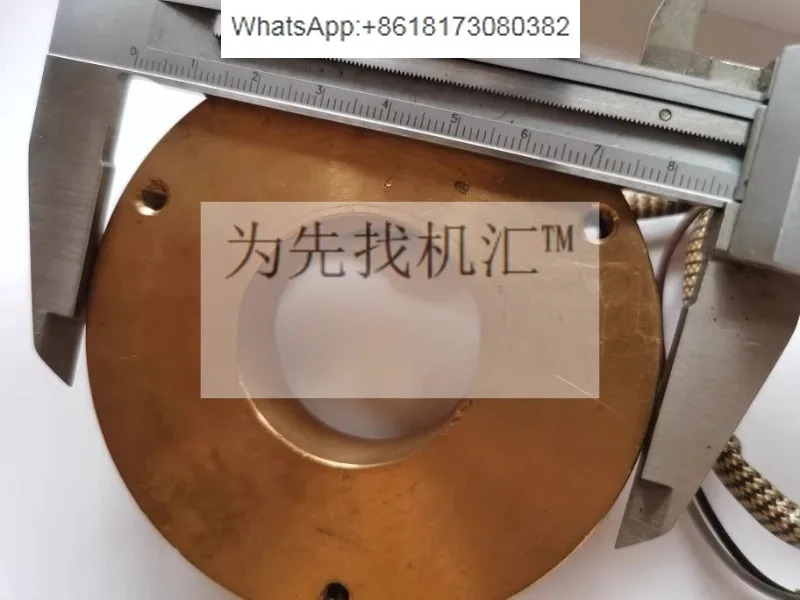 바퀴와 완전 밀봉된 구리 발열체 220v600w 황동 직경 88x19를 갖춘 베개 기계