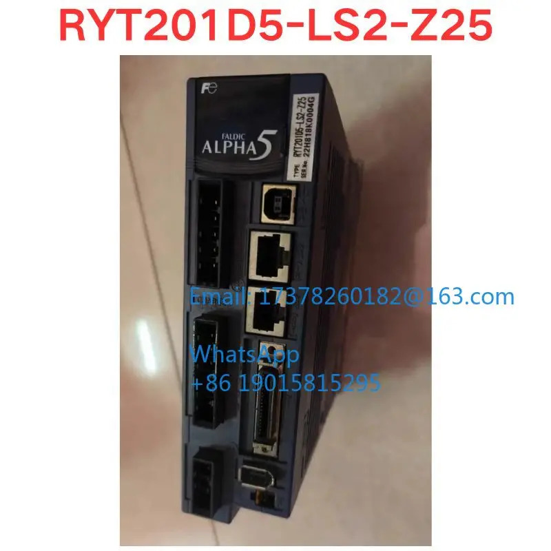 리퍼 RYT201D5-LS2-Z25 서보 드라이버 기능 확OK