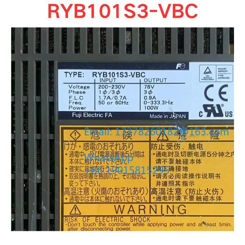 리퍼 RYB101S3-VBC 서보 드라이버 기능 확OK