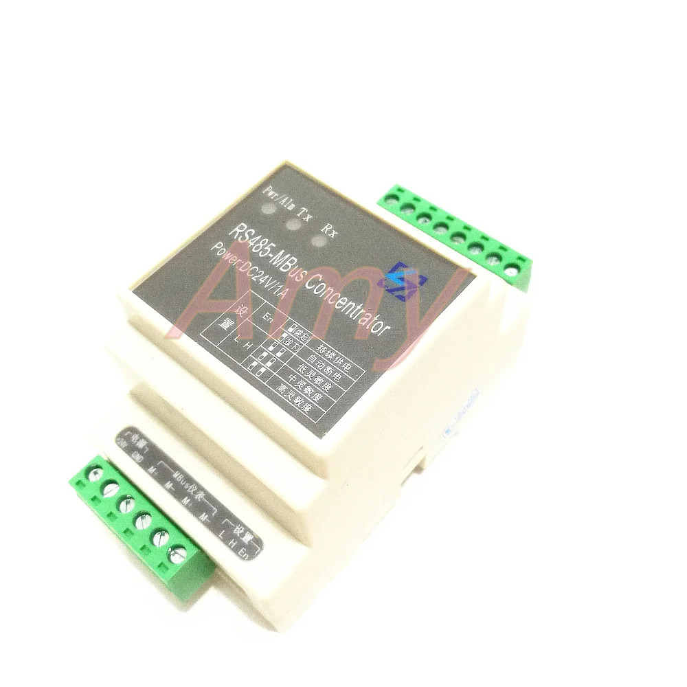 역 mbus/m 버스/mbus/rs485 단위1-250 투명전송 집장치 회전.