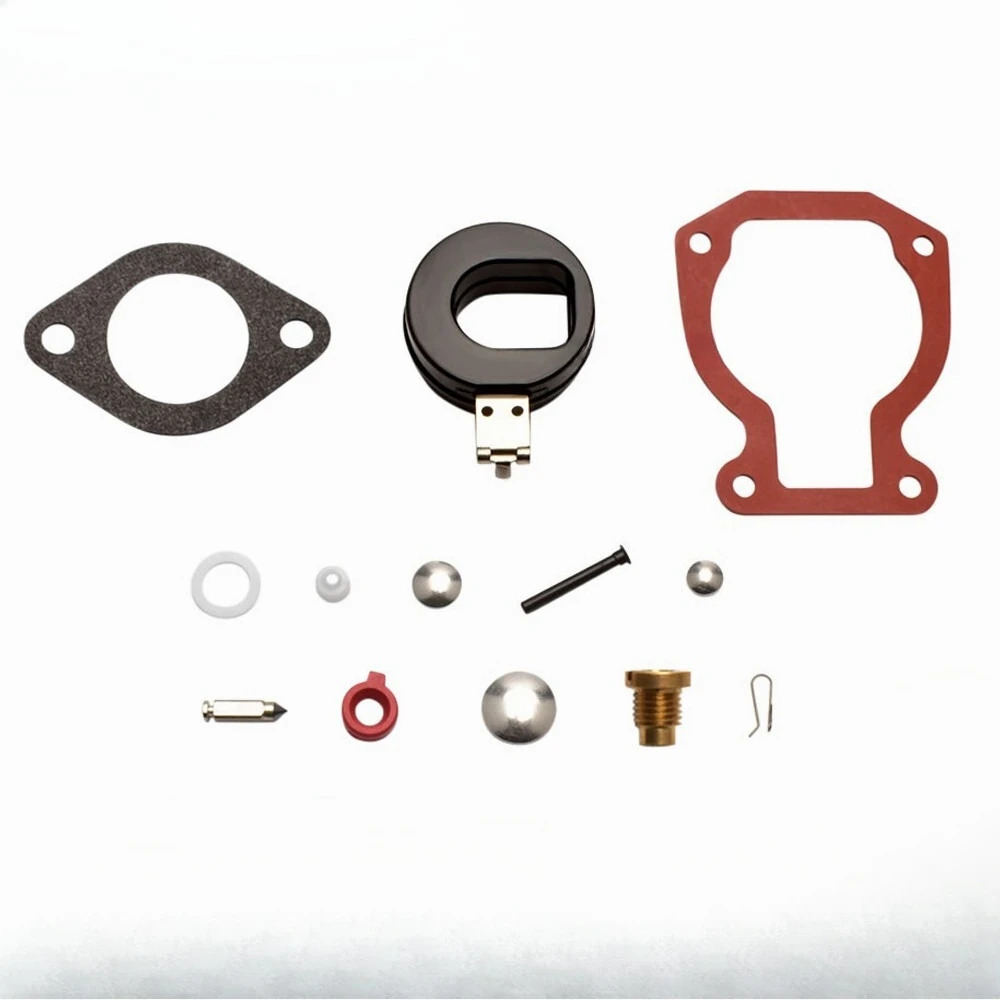 Johnson Evinrude 9.9 hp호환 15 기화기 탄수화물 키트새 398453