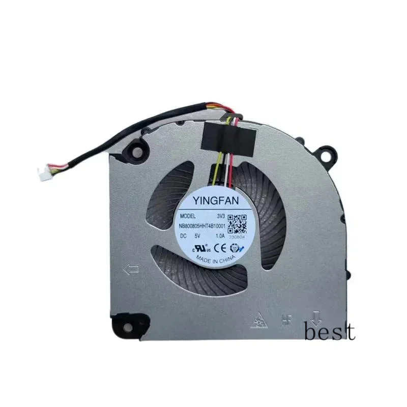 숨겨진 P16 YINGFAN 3V2 3V3 NA/B 새 원본 노트북 CPU GPU 냉각팬 800805 HHT4B10001 DC 5V 1.0A