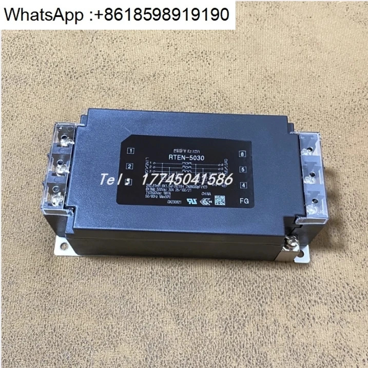 RTEN-5030  TDK-Lambda 전원공급장치 필터 3상 단일 스테이지 500V 30A