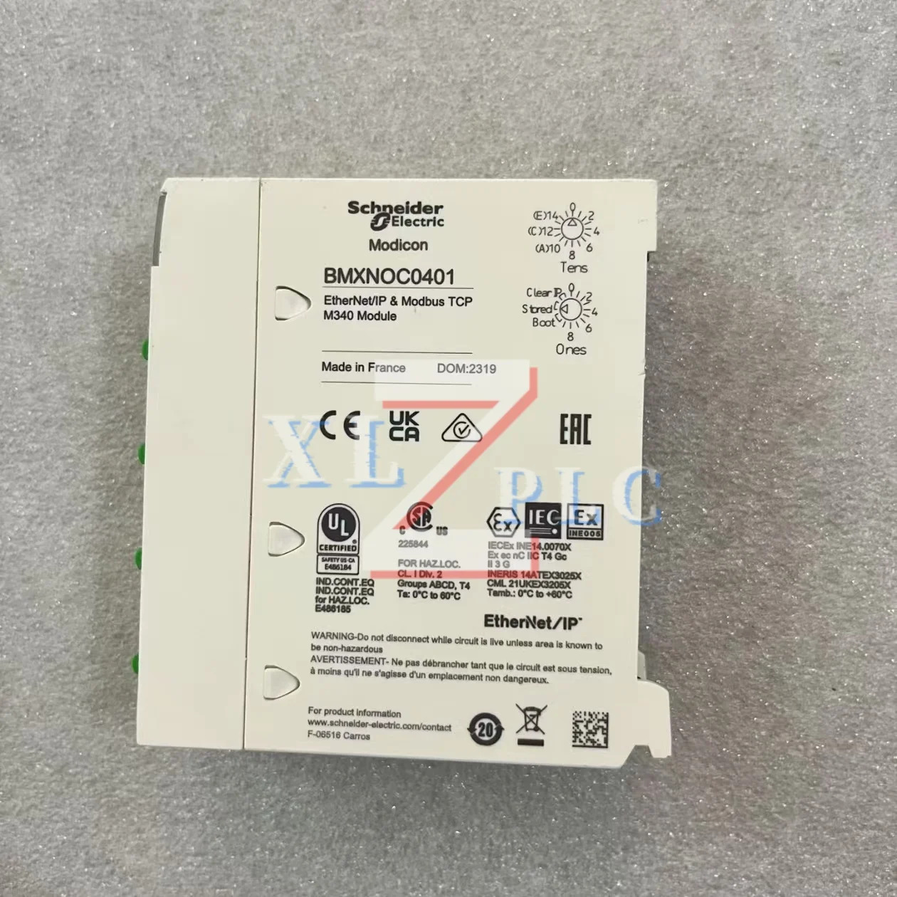 원본 BMXNOC0401 BMXNOM0200 PLC 프로그래밍 컨트롤러