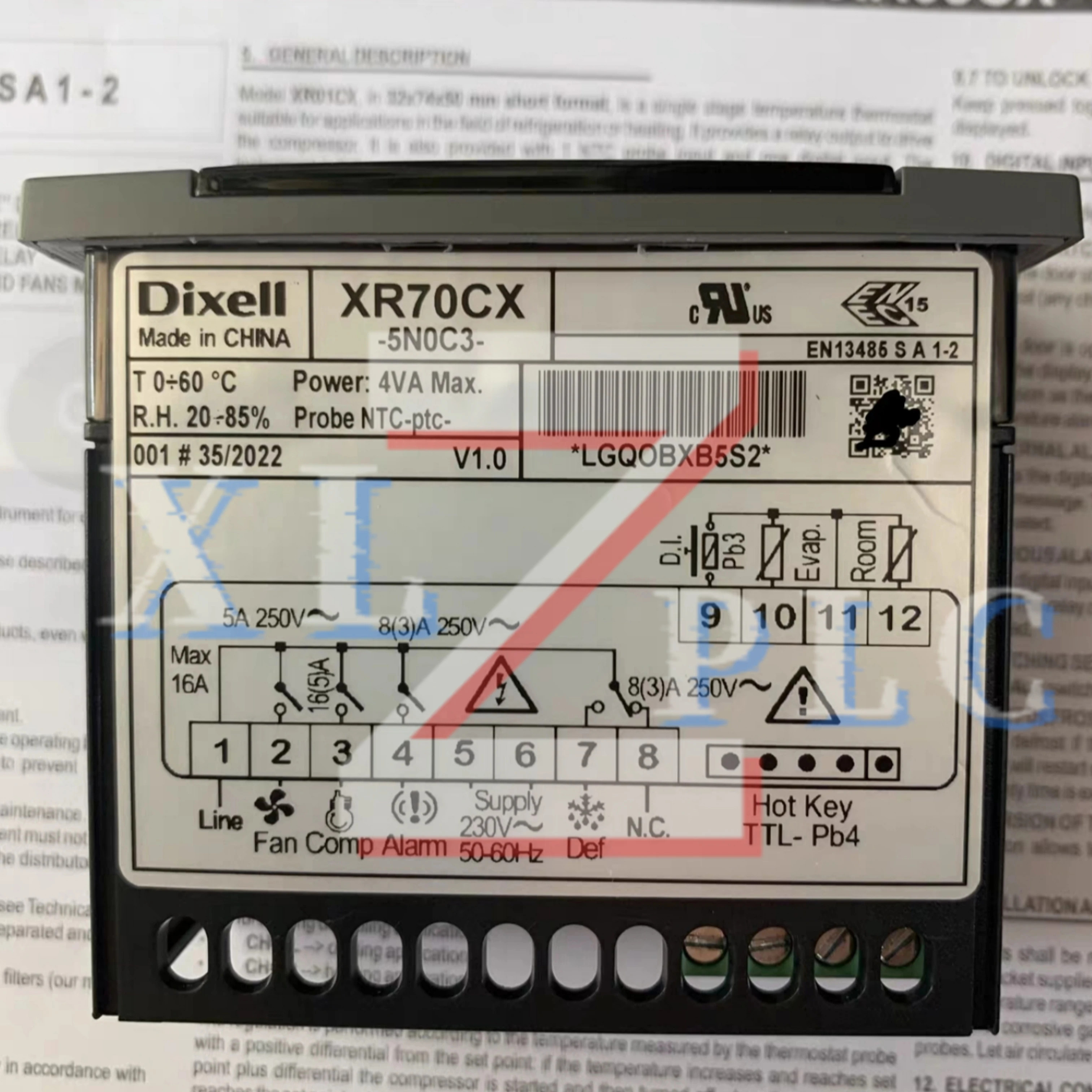 온도 컨트롤러 원본 XB570L-5N1C1 XR30CX-5P5C1 XR60CX-5N0C1 XR70CX-5N0C3 XR70CX-5N1C3 XR75CX-5N6C0
