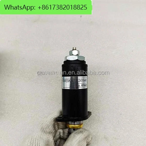 굴삭기 예비 부품 솔레노이드 밸브 Ko-belco sk210-6 KDRDE5K-31 30C50-107