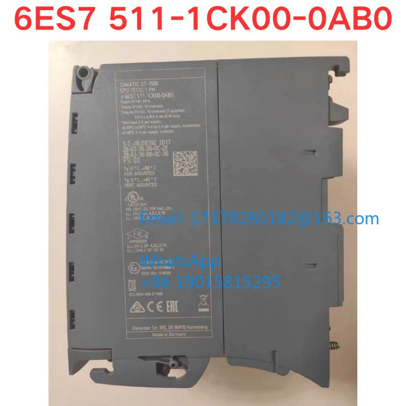 리퍼 6ES7 511-1CK00-0AB0 6ES7511-1CK00-0AB0 기능 확OK