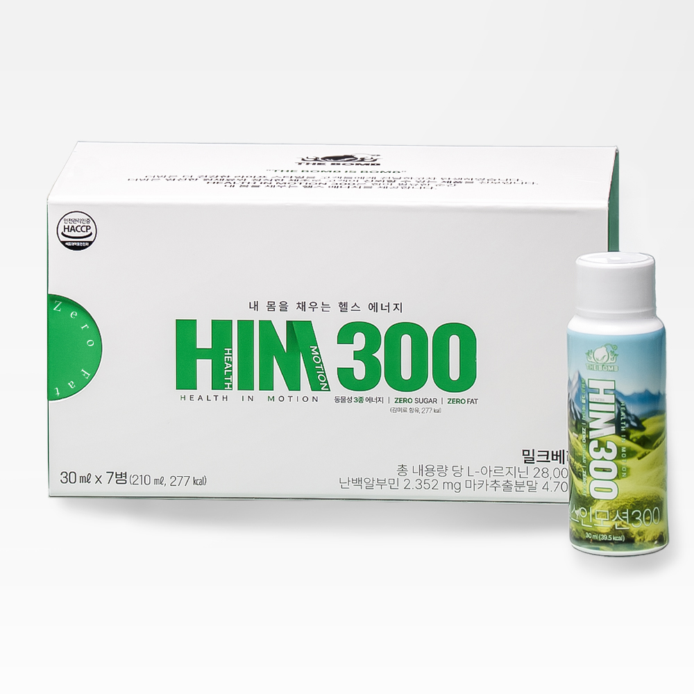 HIM300 테토력가득 남성 부스터샷 알부민 아르기닌 흑염소 산양유 마카 30ml, 7개 이미지 2