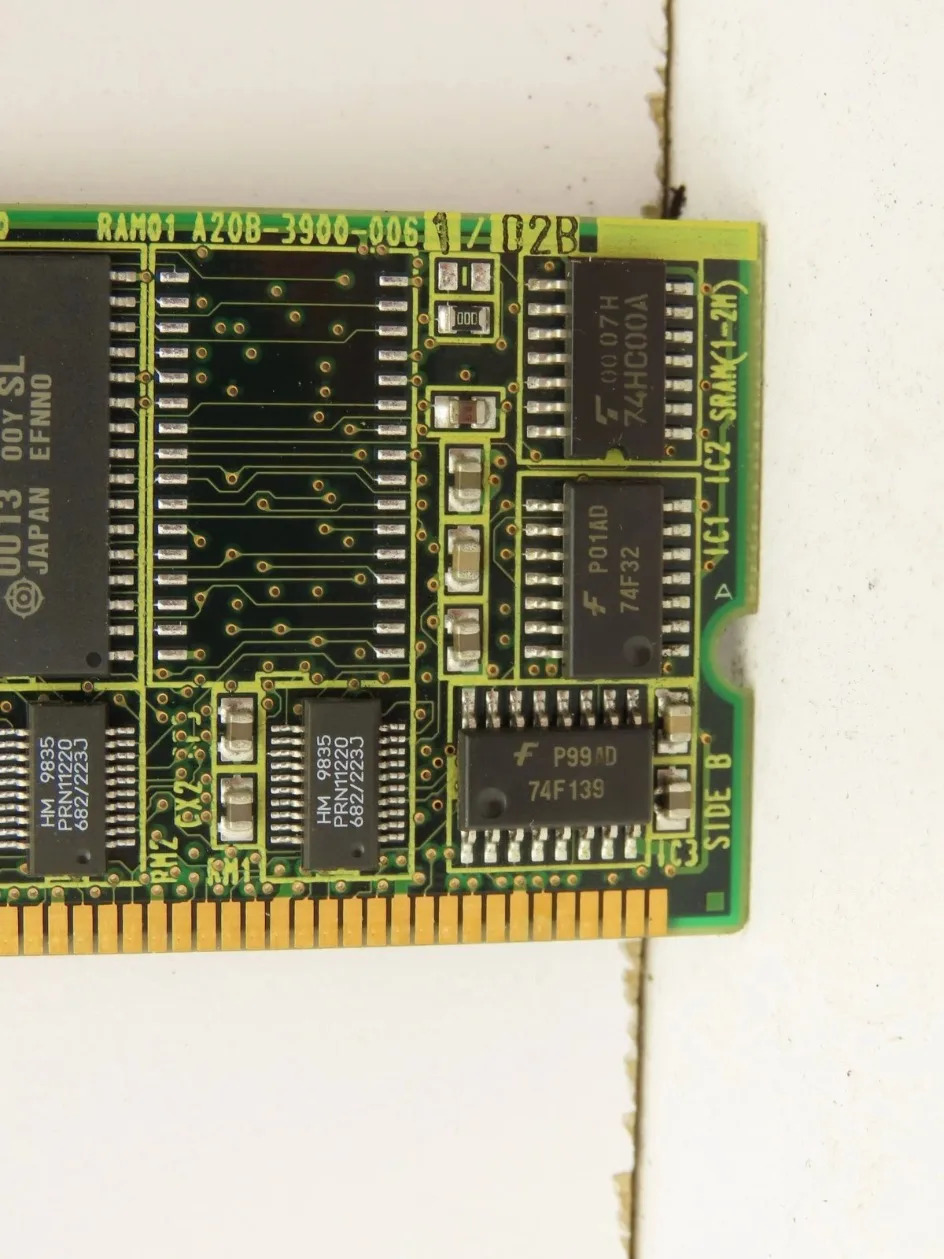 FANUC A20B-3900-0061/02B 메모리 회로 기판A20B-3900-0061 A20B-3900-0060을 리퍼했습니다.