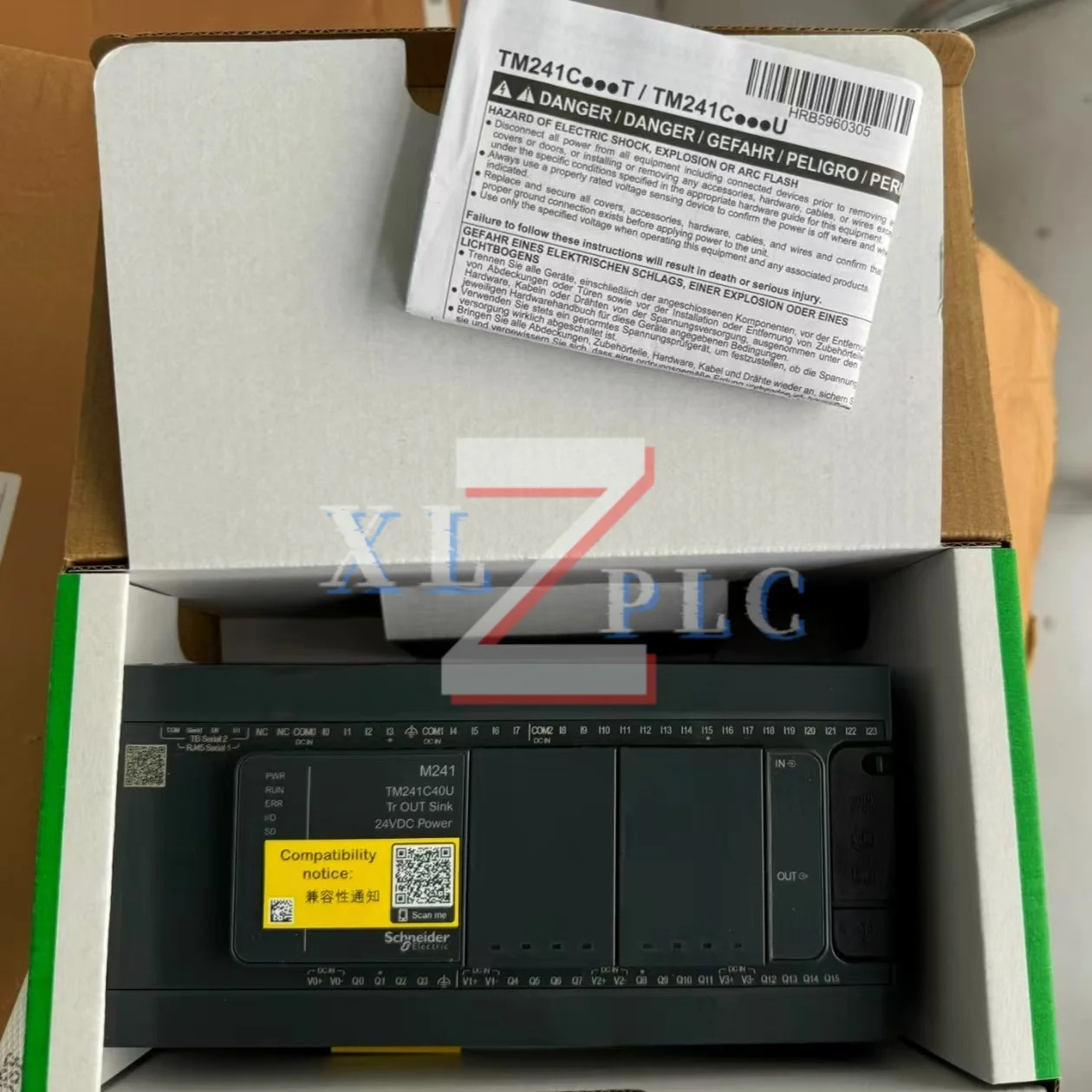 PLC 모듈 원본 TM221CE40R TM241C40U TM2ALM3LT TM2AMM3HT TM3DQ32TK