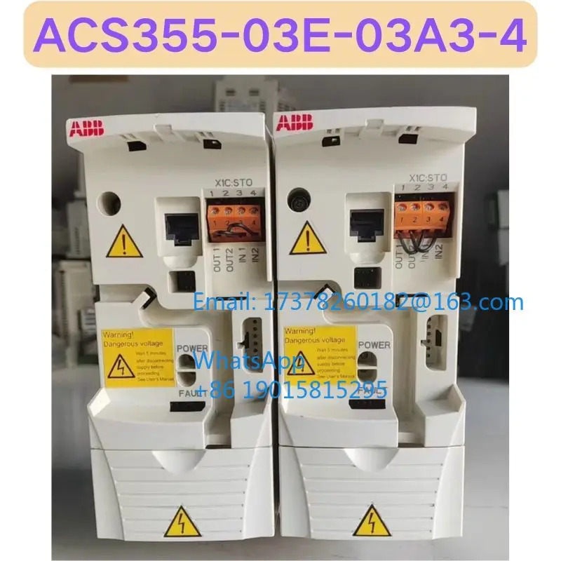 리퍼 ACS355-03E-03A3-4 주파수 변환기 기능 OK