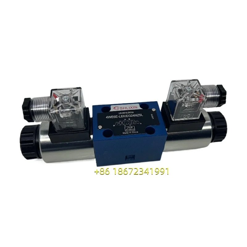 4WE6E-L6X/EG24NZ5L6D/G/J/H-L6X/EW220-50 솔레노이드 밸브 SHLIXIN