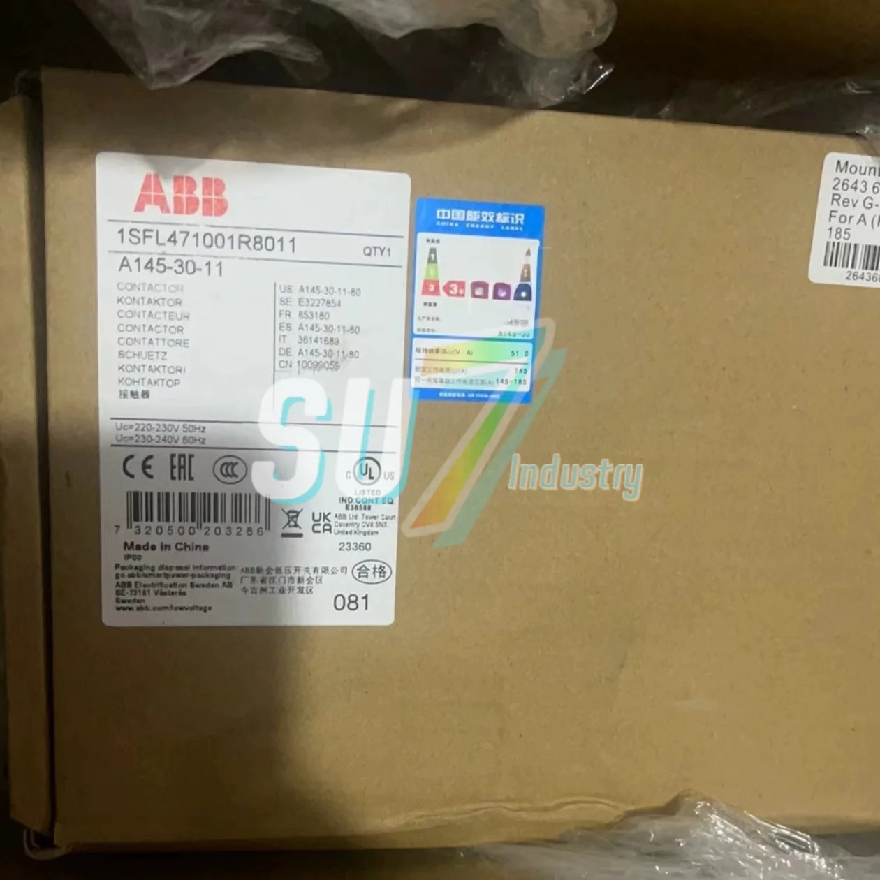 오리지널 접촉기 A110-30-11 110VAC A145-30-11 110V 220VAC