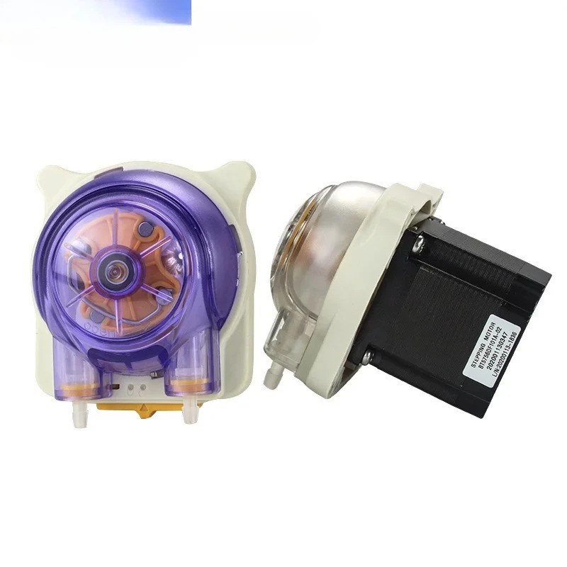 DC 12V 24V 110V 220V 1000ml 소형 미니 마이크로 연동 펌프 스테퍼 모터 물 액체 정량 호스 부품