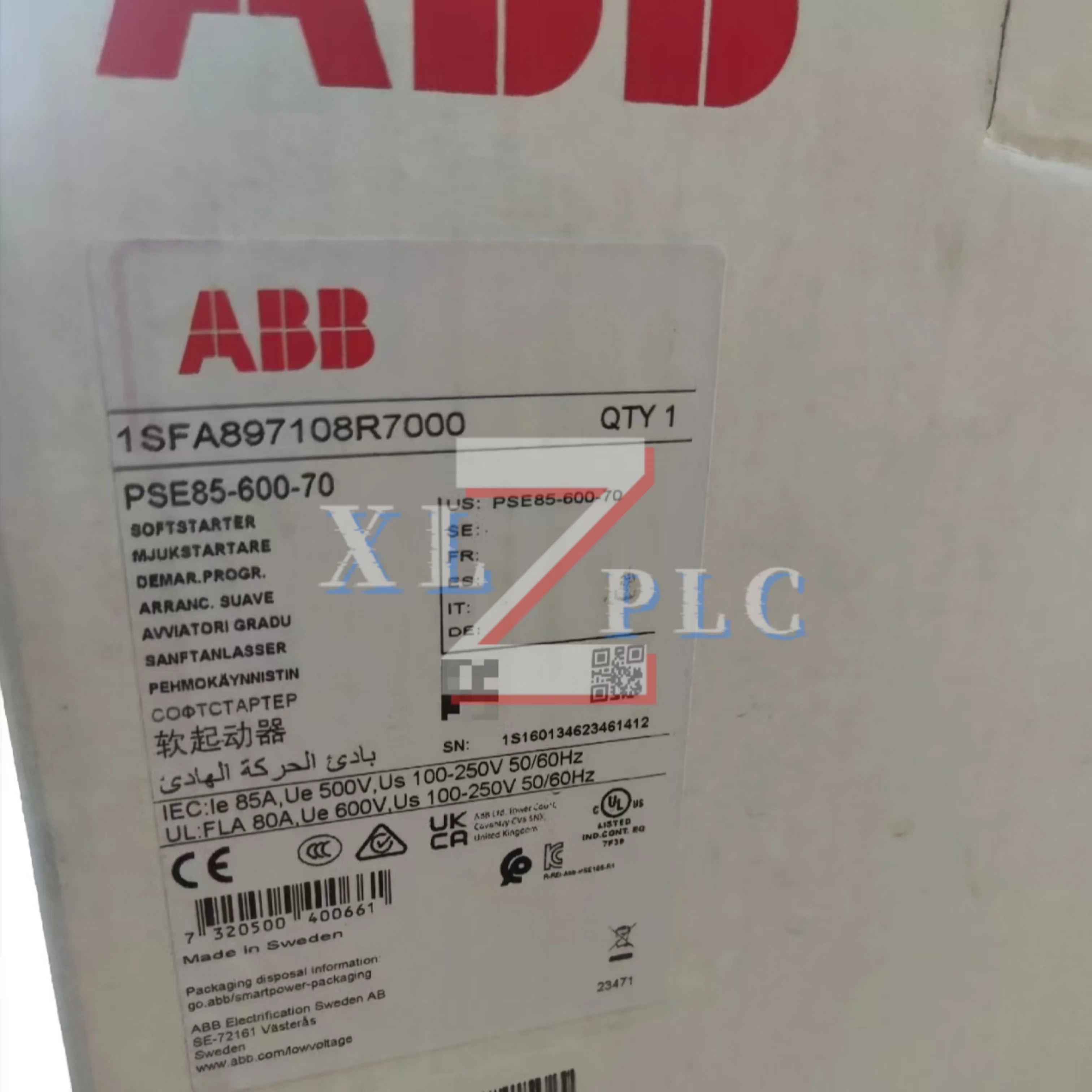 새 PSE60-600-70 PSE85-600-70 PSR105-600-11 소프트 스타터