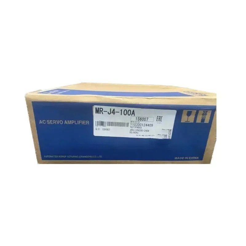 오리지널 MR-J4-100A 서보 드라이브 MR J4 100A
