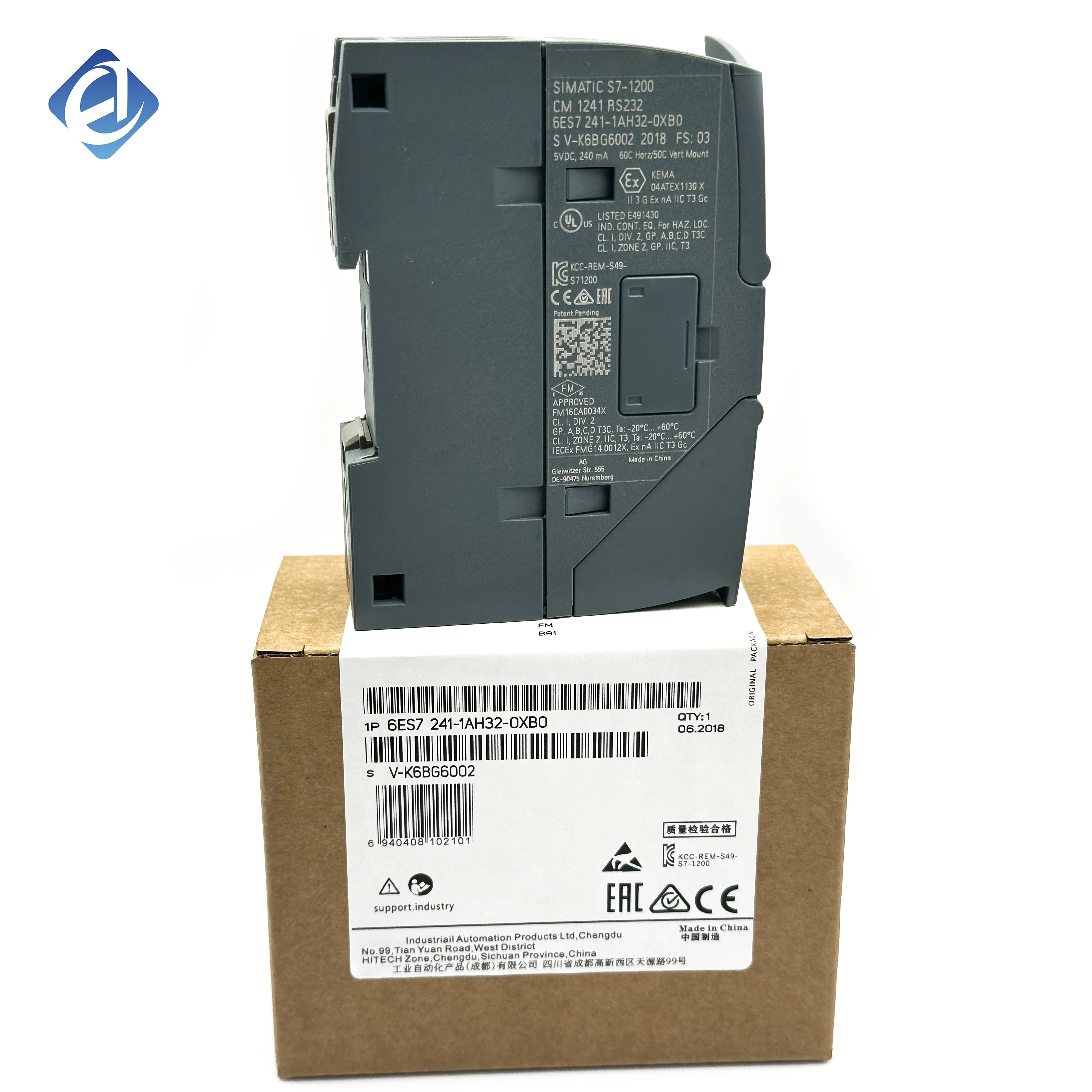 6ES7 241-1AH32-0XB0 PLC CPU 모듈 산업 제어
