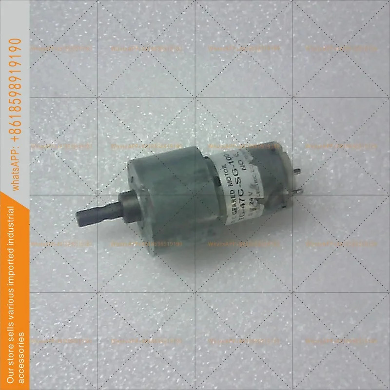 일본된 TSUKASA Chikasha DC 기어드 모터 TG-47C-SG-100 6V12V24V