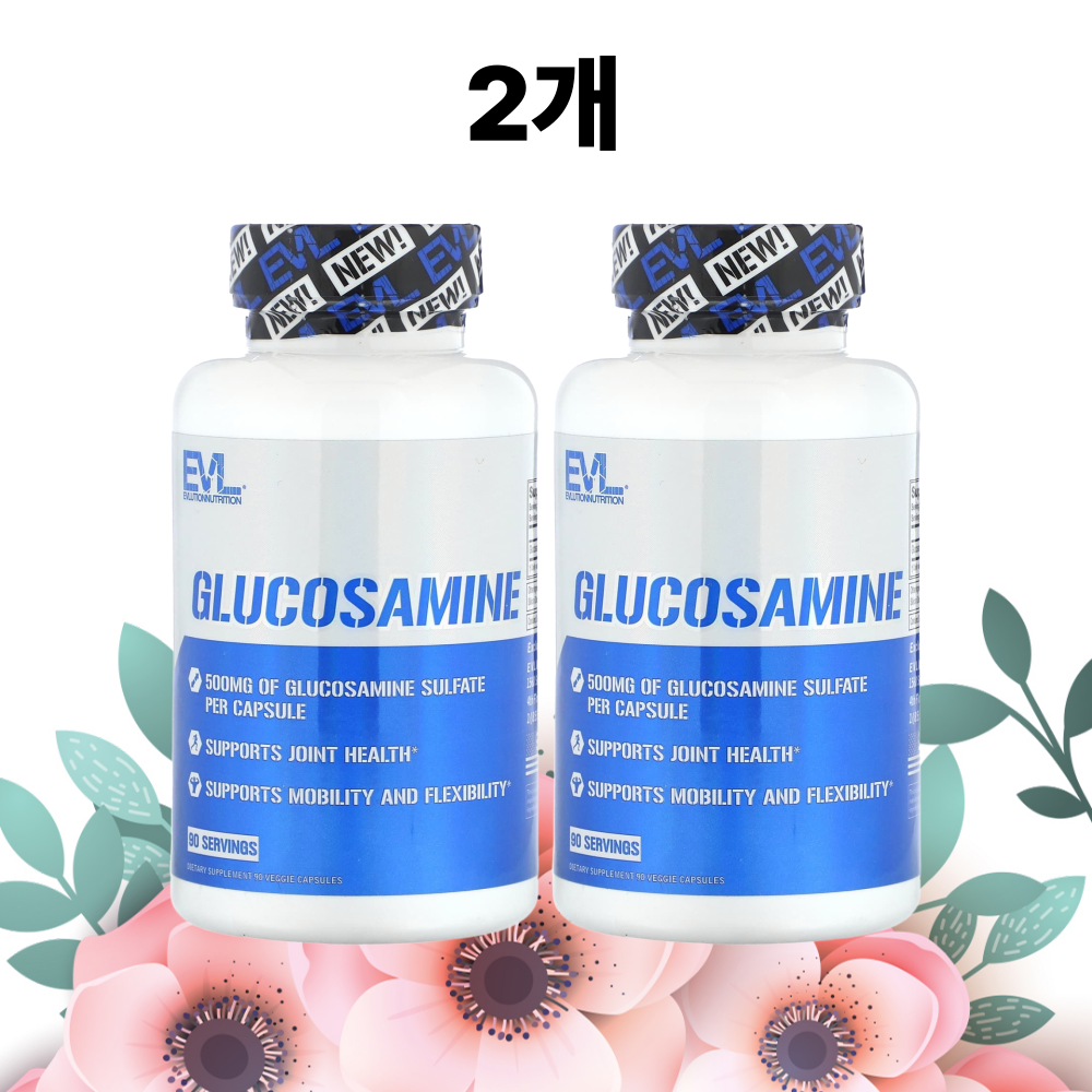 EVL 글루코사민 500mg 90캡슐, 2개 - 상품 이미지