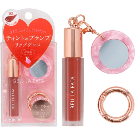 벨 라파타 [해외]벨라파타 Bell LaFata 립글로스 03 오렌지의 요정 (틴트 플럼핑 키링)