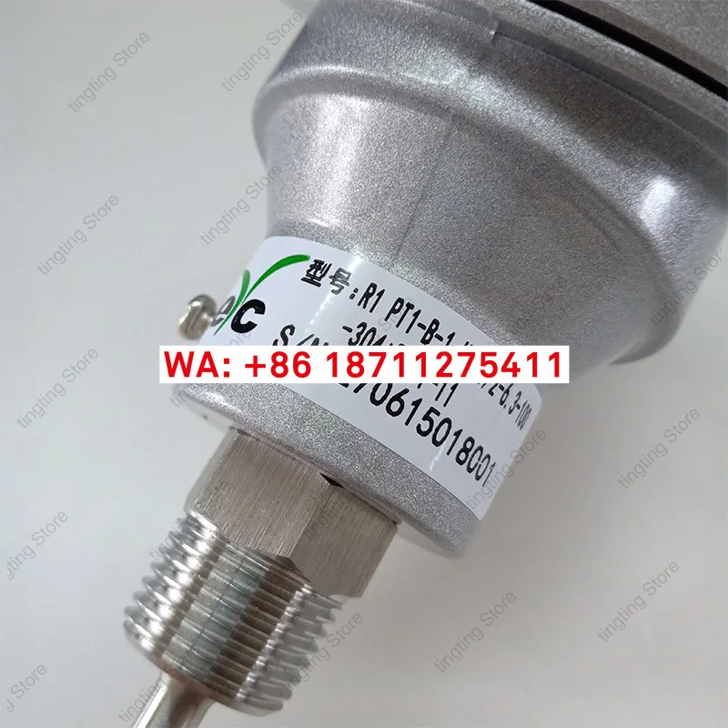 EYC 온도 센서 R1 PT1-B-1-KN-1/2-6.3-100-304TP01-11-50-50도