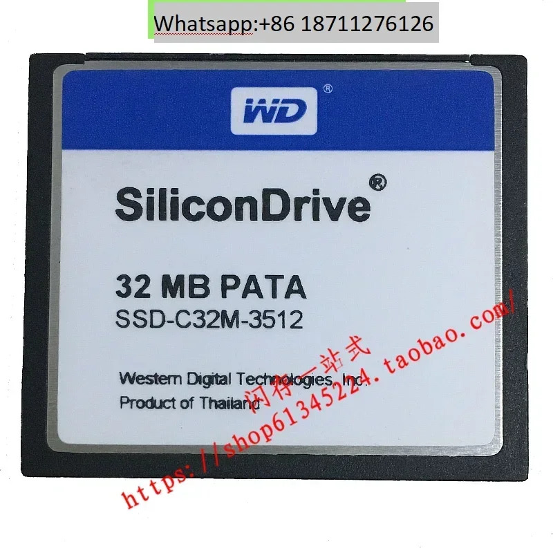 WD 실리콘 드라이브 CF 32M 산업CF 카드 32MB SSD-C32M 소용량