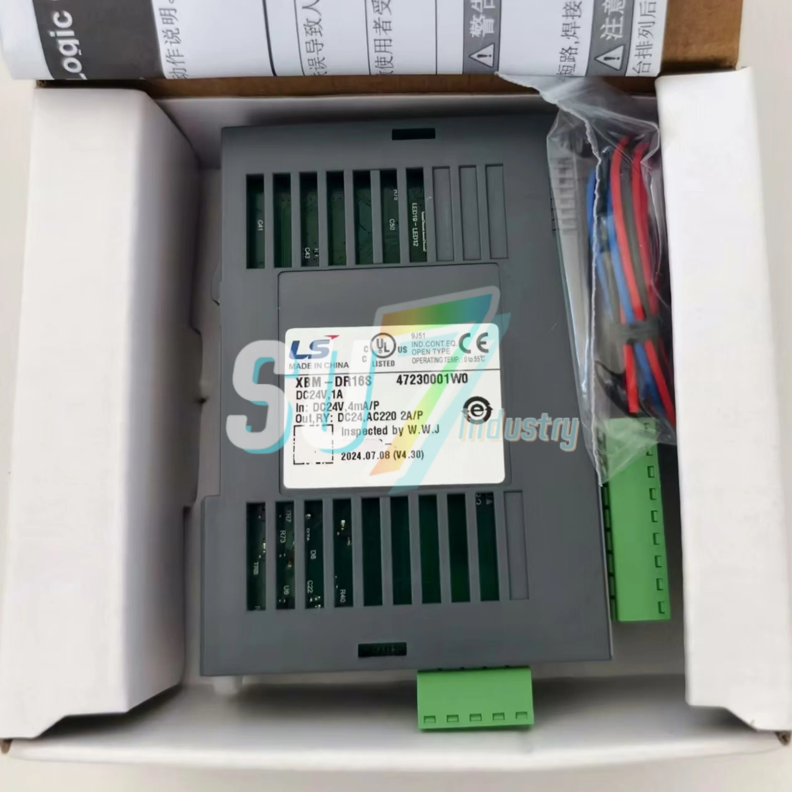 기능 XBE-DC16A XBM-DR16S PLC 모듈