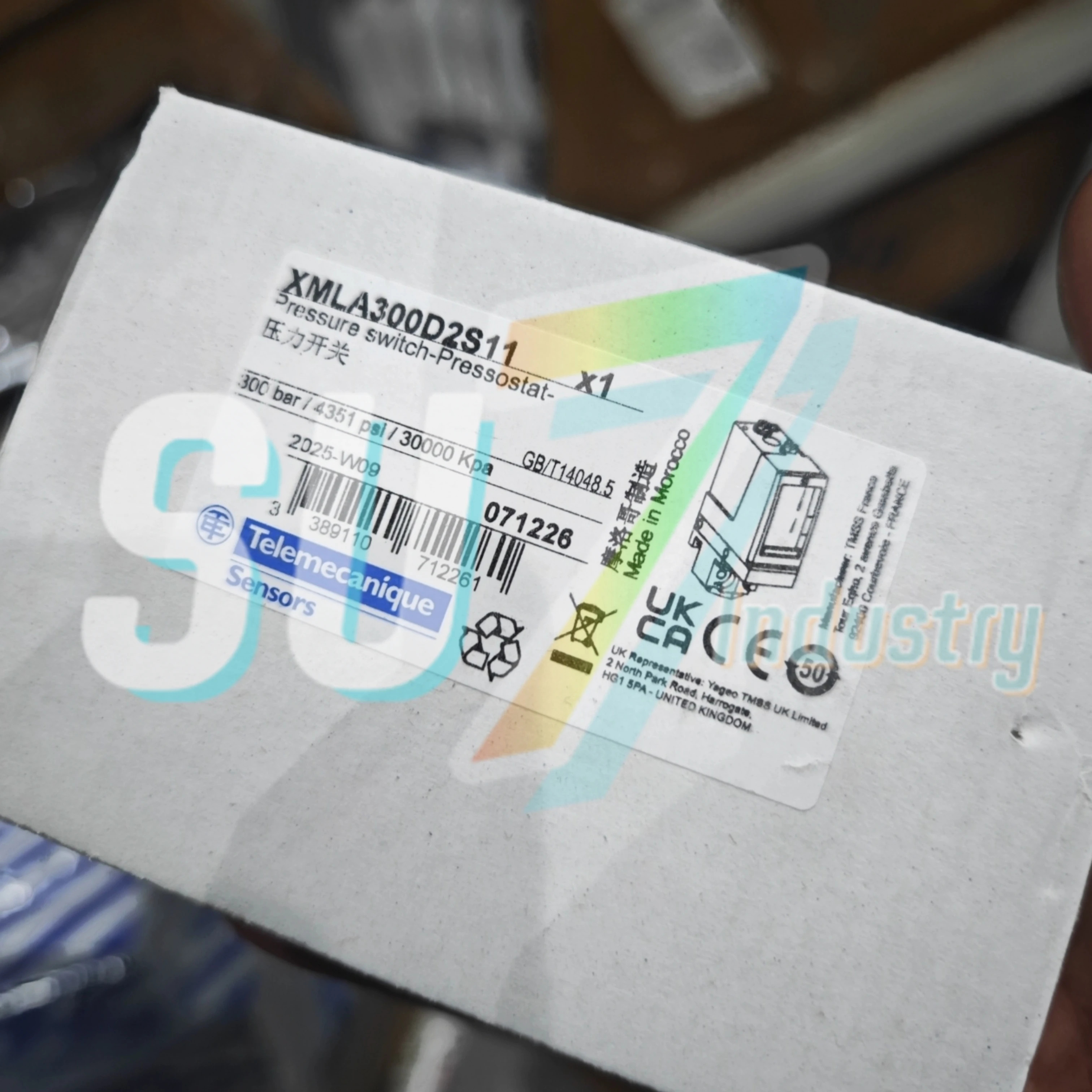오리지널 압력 스위치 XMLA300D2S11 XMLA300D2S14 XMLA500D2S11 XMLB002A2S11 XMLB004A2S11 XMLB010A2S11