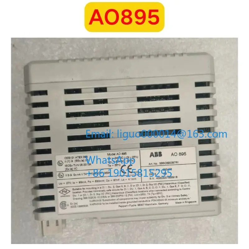 리퍼 AO895 3BSC 0690087 R1 모듈식 기능 OK