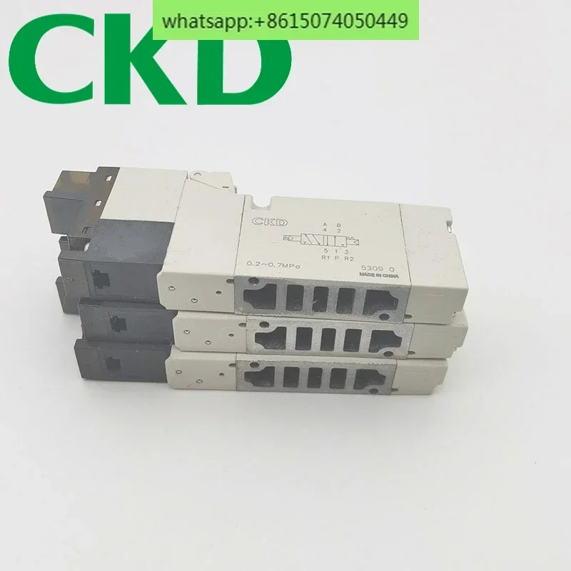 CKD 솔레노이드 밸브 4GD119-E2C 4GD119-M5-C4-C6-E2C-3