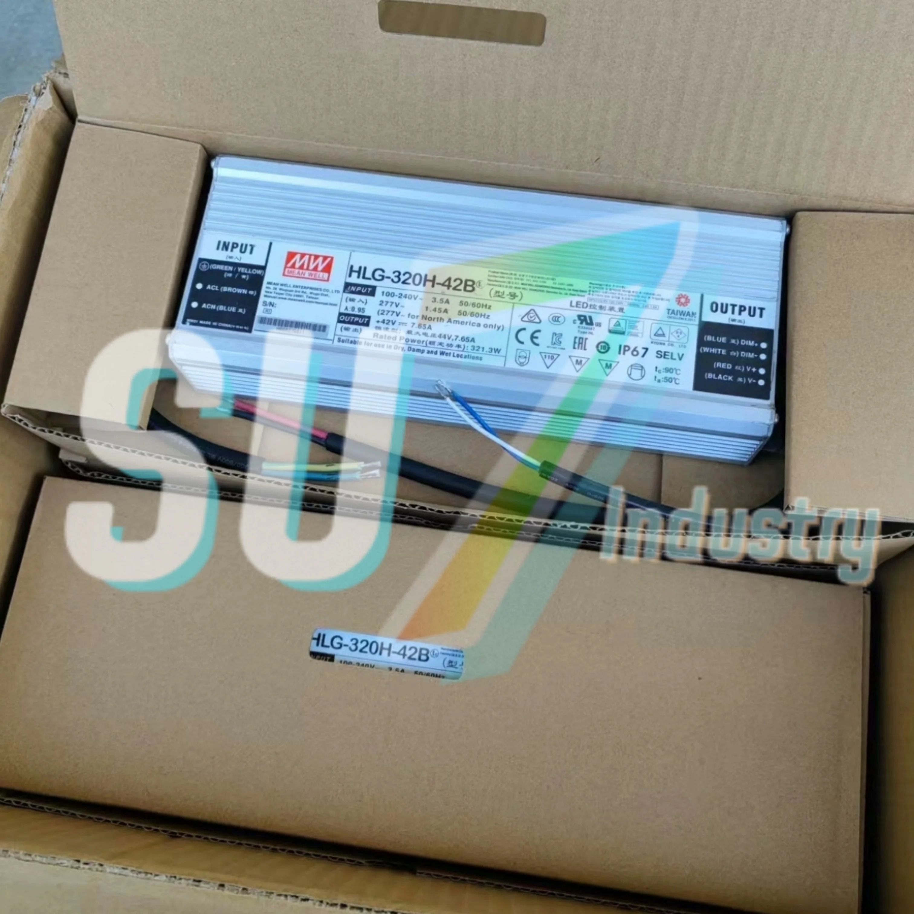 Mean Well HLG-320H-42A HLG-320H-42B HLG-320H-48A HLG-320H-48B 스위치 전원공급장치 내 새