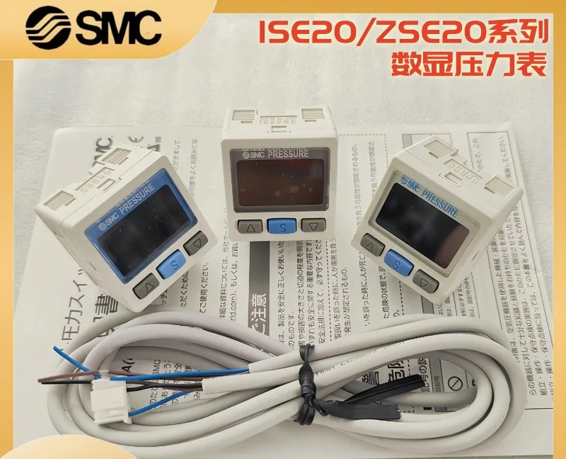 SMC 디지털 압력 게이지 ISE20F-N-M-01-L ZSE20-P-C4H-L ZSE20-P-M-C6 새