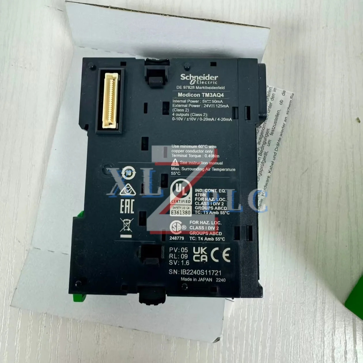 PLC 모듈 원본 TM3AQ4 TM3DM24R
