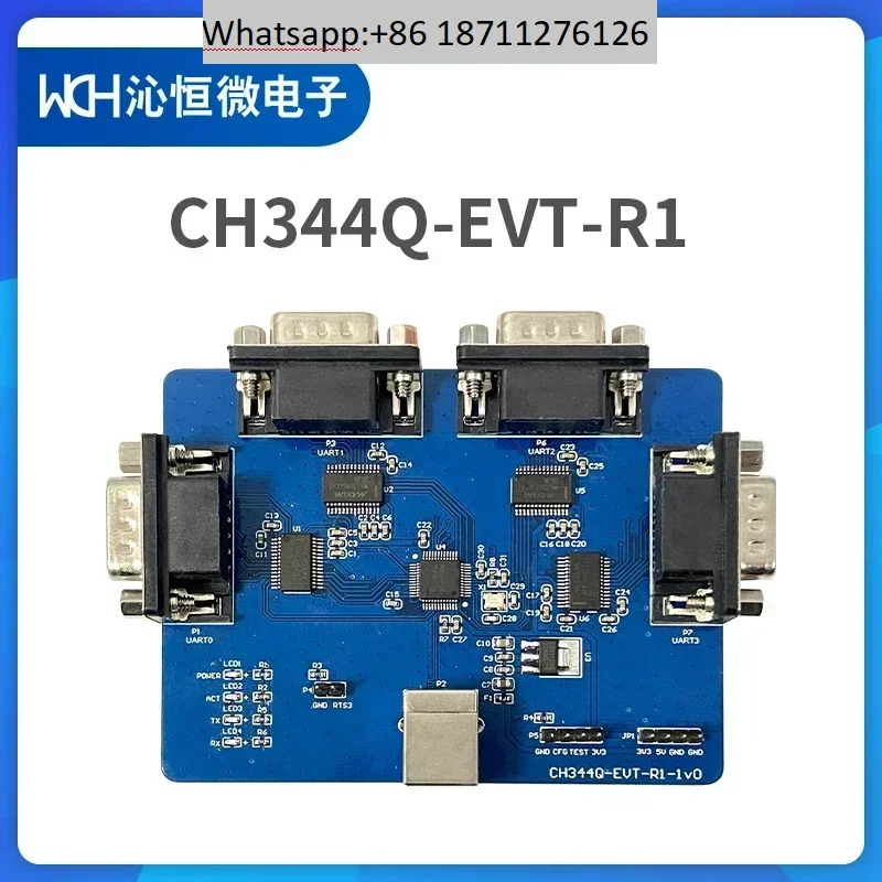 CH344Q-EVT USB-4 직렬 포트 평가 보드