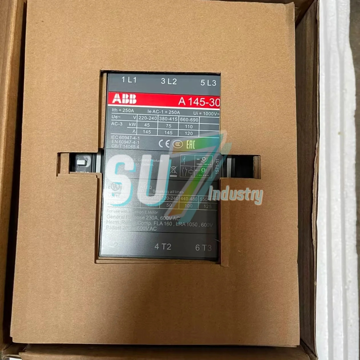 오리지널 접촉기 A110-30-11 110VAC A145-30-11 110V 220VAC