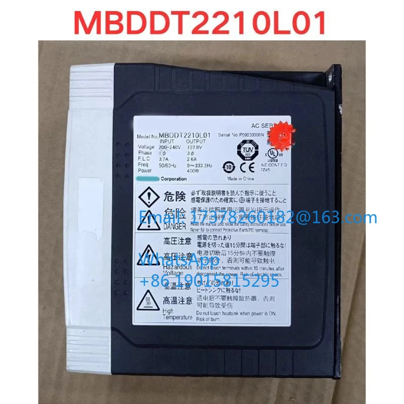 리퍼 MBDDT2210L01 서보 드라이버 기능 확OK