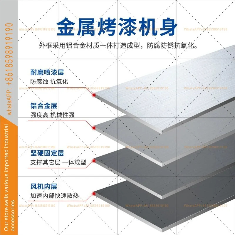 소형팬 220V/240V 저소음 강력 소형 배기 팬 산업캐비닛 냉각배기