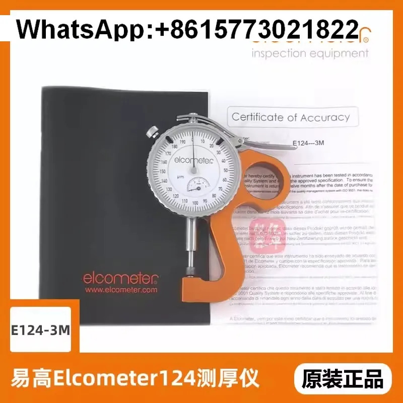 Elcometer 124 거칠기 테스터 E124- 복사 테이프 두께 게이지