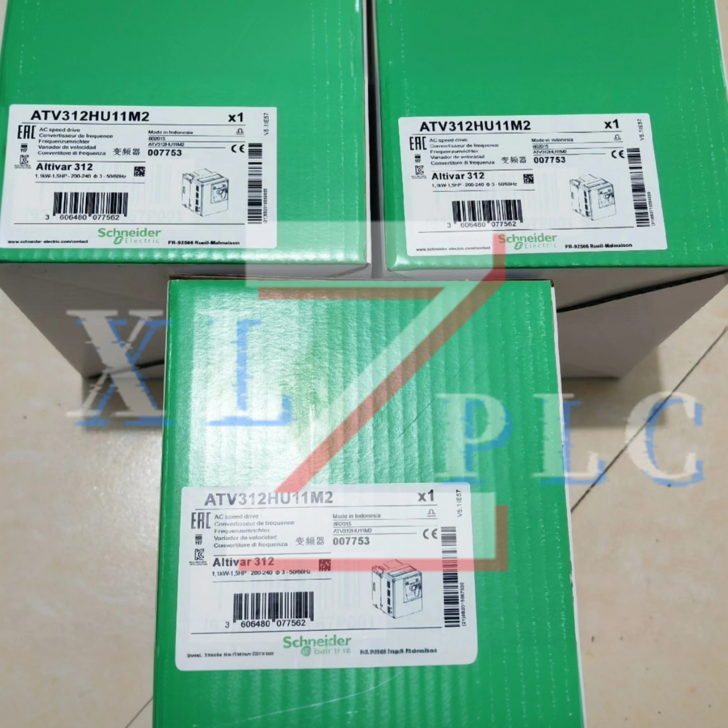 주파수 변환기 원본 ATV312HU11M2 200-240V 1.1KW ATV312HU11N4 380-500V