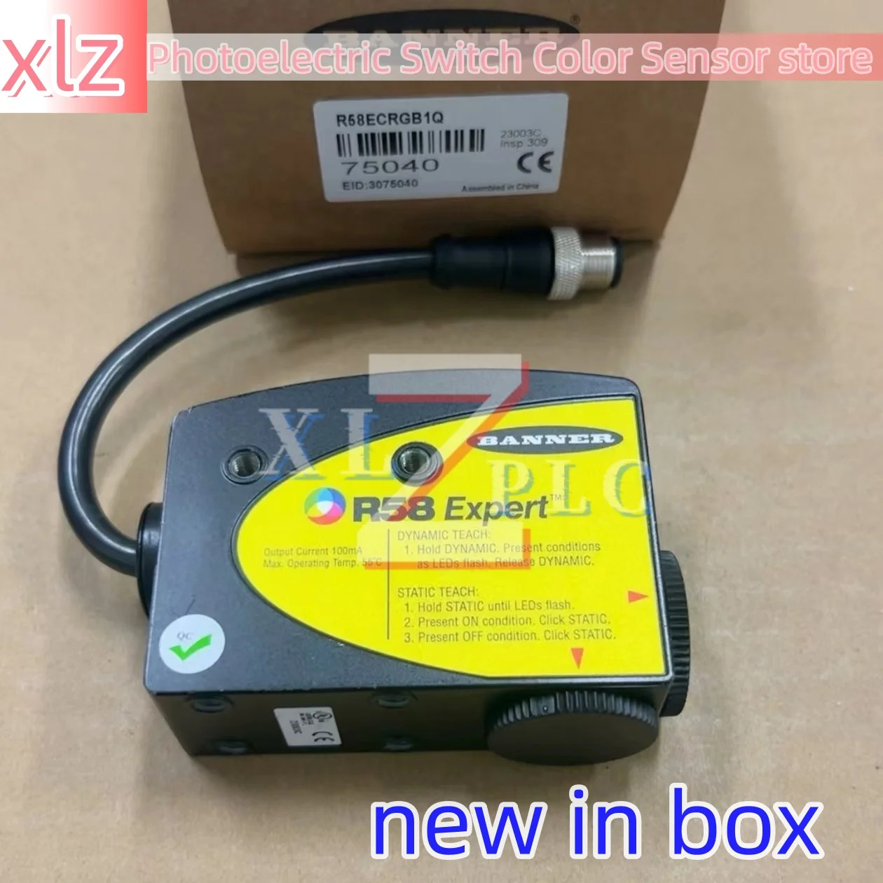 R58ECRGB1Q R58ECRGB2Q 내 새 광전스위치 컬러 센서