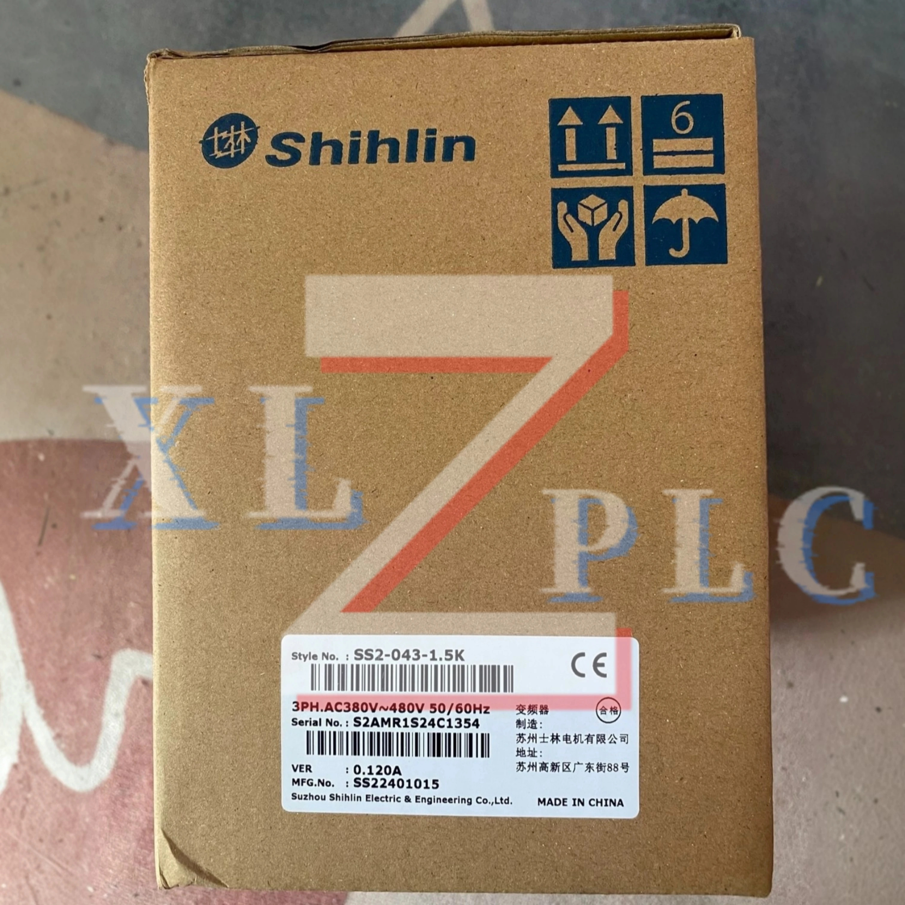 주파수 변환기 원본 SS2-043-0.4K 380V 0.4KW SS2-043-0.75K 0.75KW SS2-043-1.5K 1.5KW