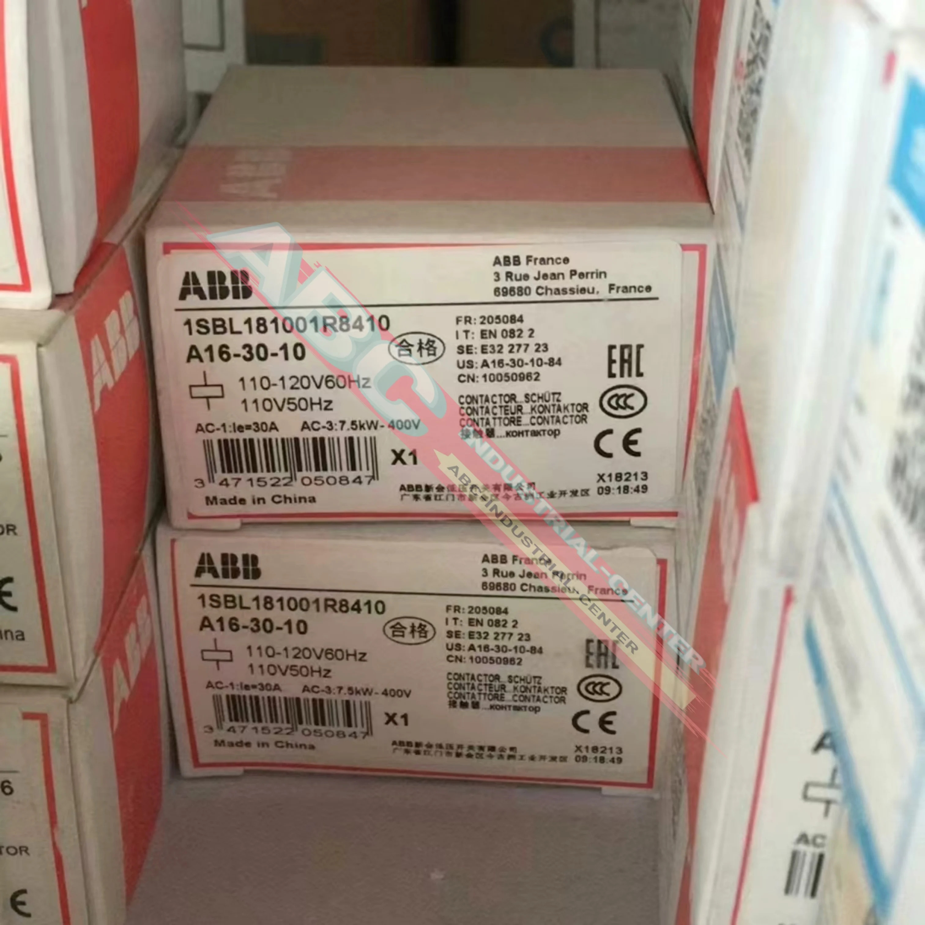 A16-30-10 AC110V 보조 접촉기 AL26-30-10 24VDC