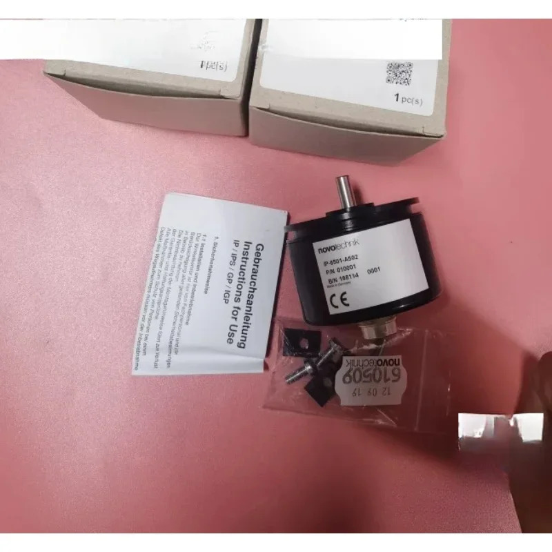NOVOtechnik IP-6501-A502 각도 전위차계 위치 센서 IP6000 시리즈 산업등급 IP-6501-4007