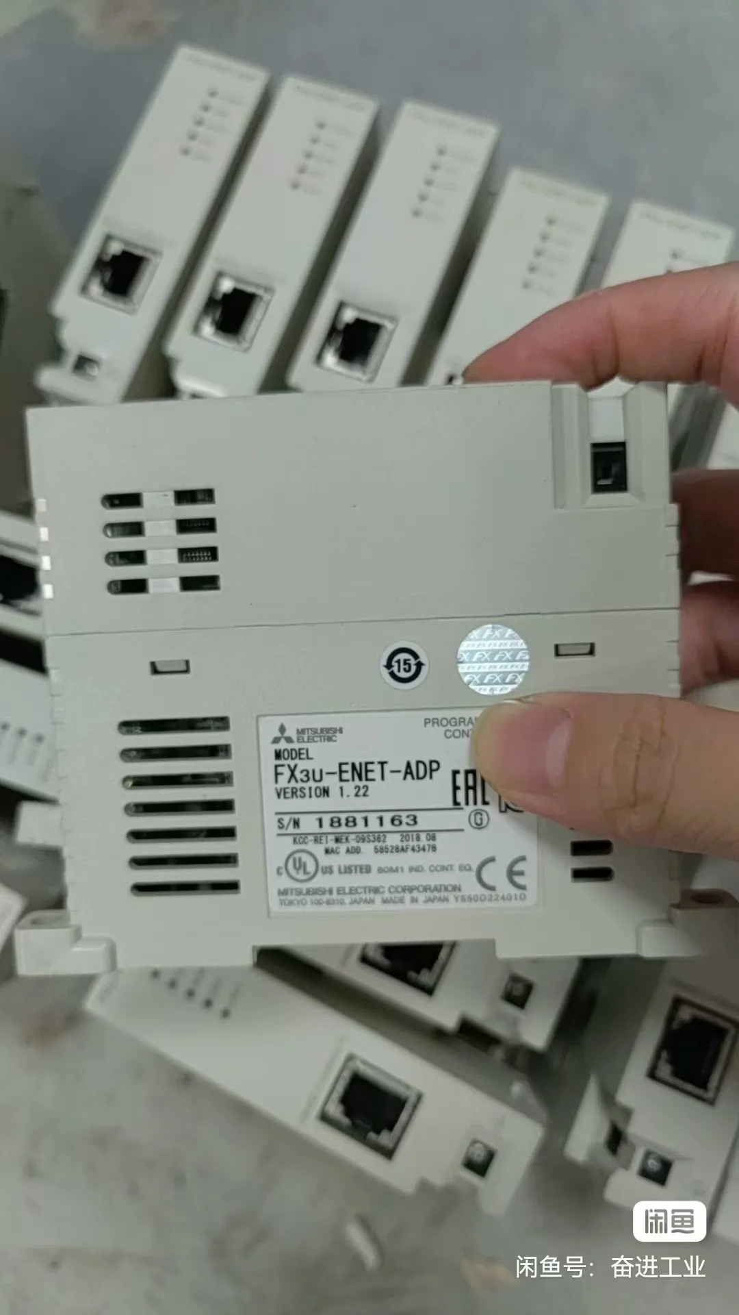 FX3U-ENET-ADP 리퍼 정상적기능. 품질은 거새 과 같습니다.