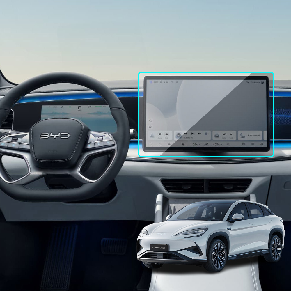 BYD 씨라이언7 15.6인치 디스플레이 액정보호필름 내비게이션 보호필름 HD 고화질 1매 - 상품 이미지