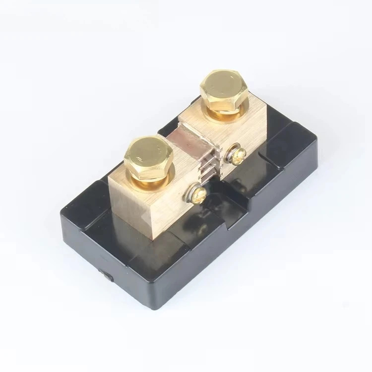 500A 25mV DC 황동 전류 션트 저항기베이스 포함