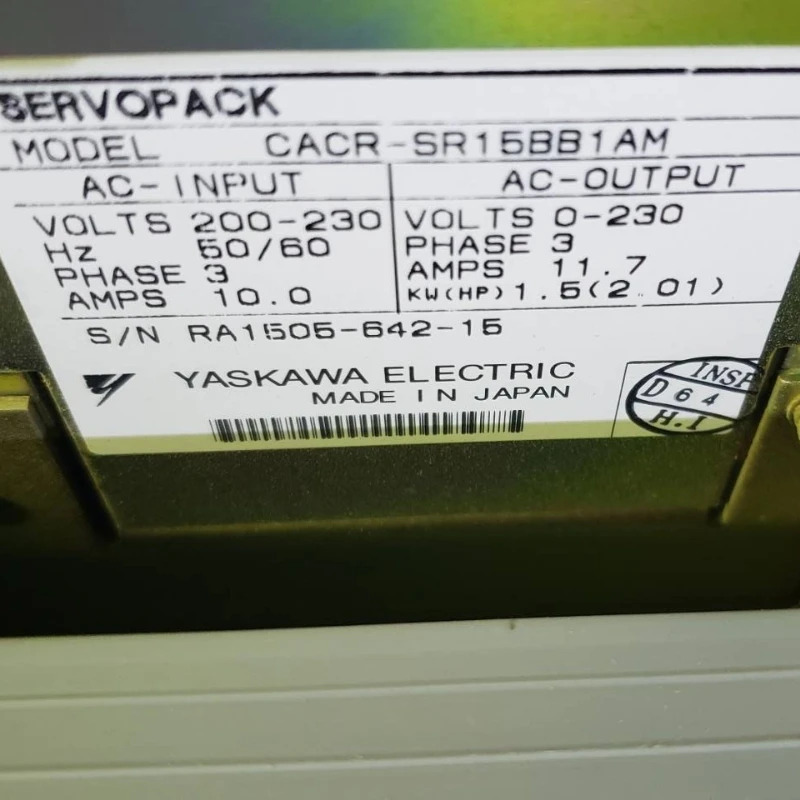야스카와 CACR-SR15BB1AM 서보 드라이브