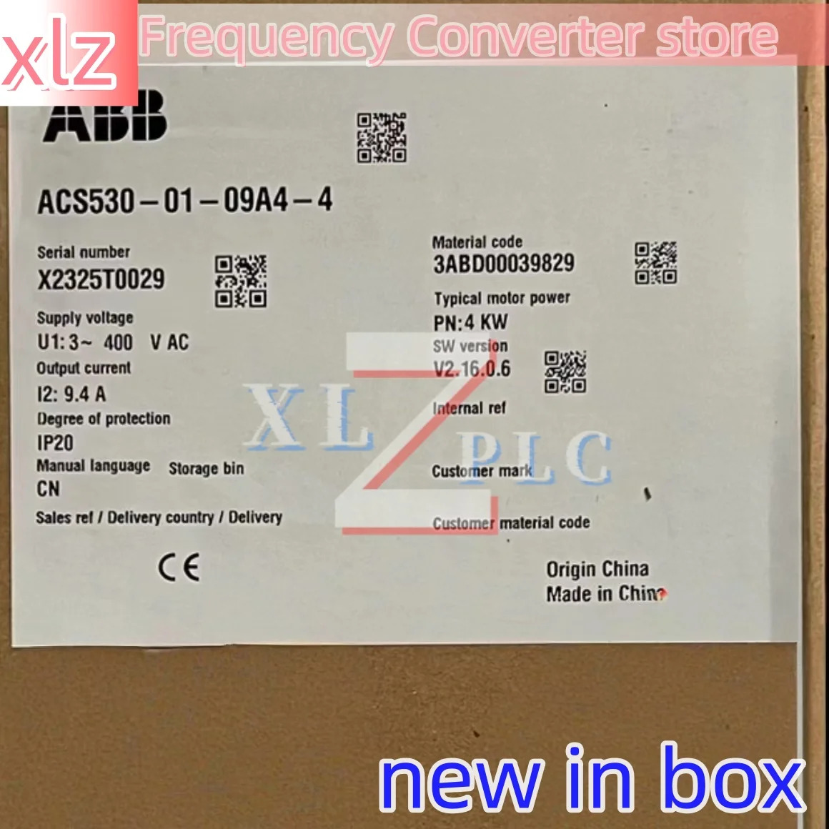ACS530-01-07A2-4 ACS530-01-09A4-4 주파수 변환기