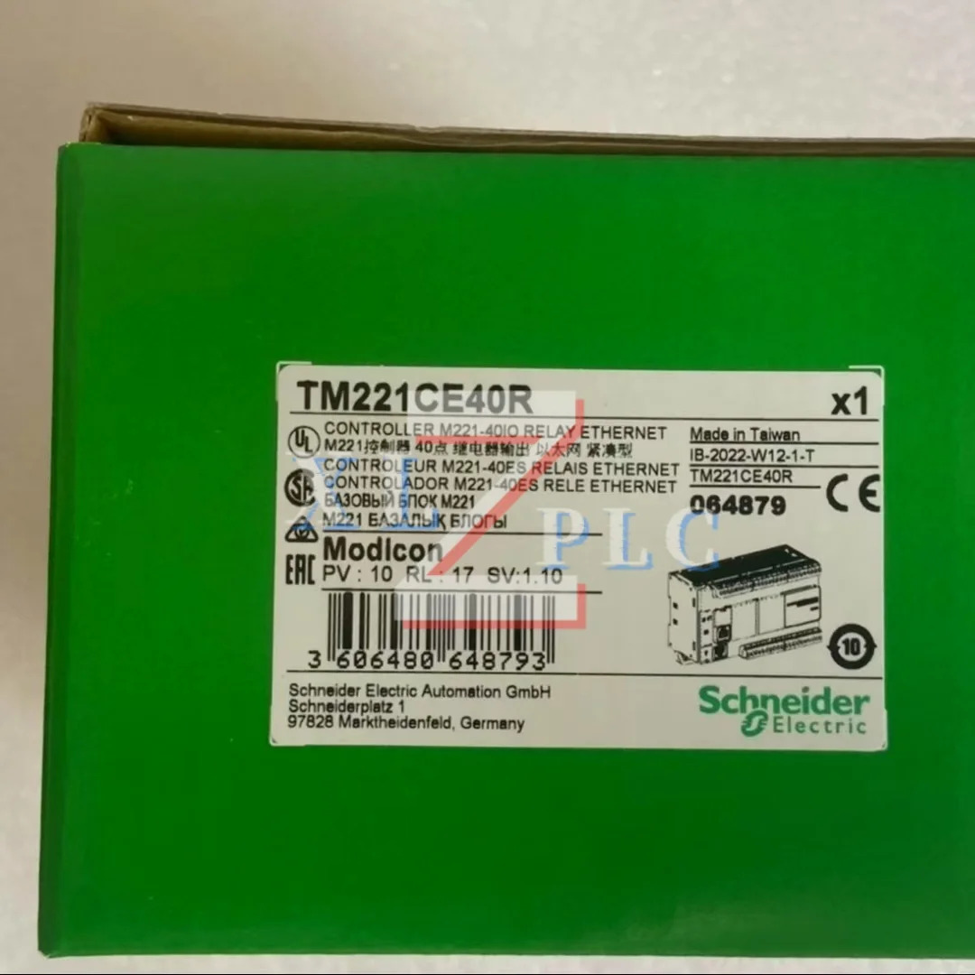 PLC 모듈 원본 TM221CE40R TM241C40U TM2ALM3LT TM2AMM3HT TM3DQ32TK