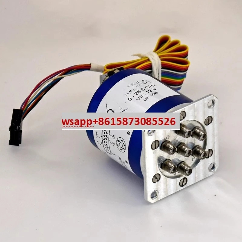 R584F22250 RF 마이크로파 스위치 DC12V SP6T RES 자체 고정 0-26.5GHz